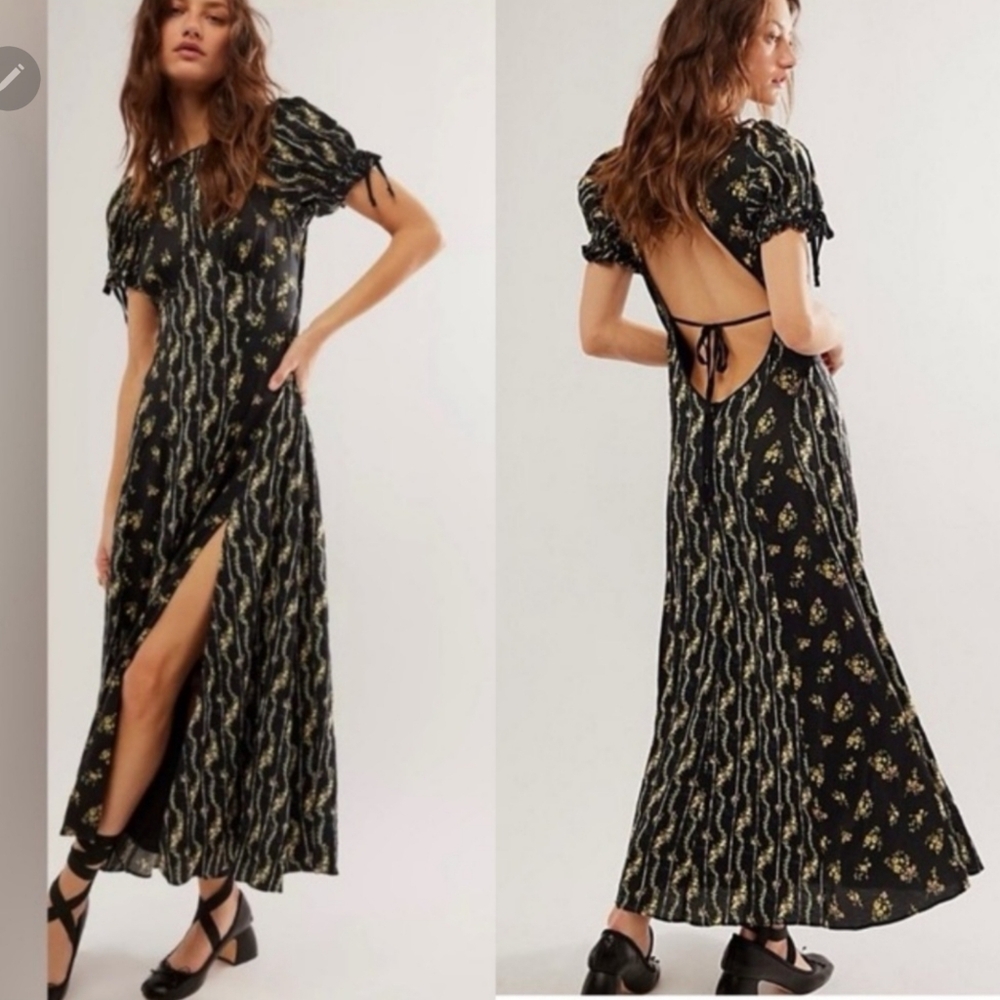 Free People Magdalena Midi Dress